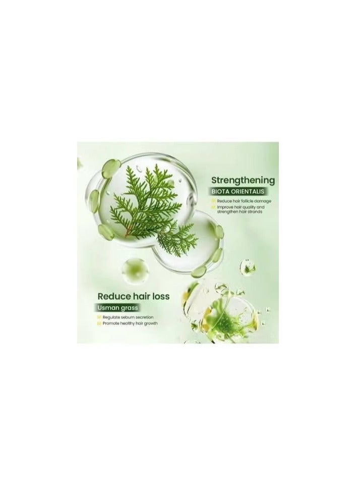 Greenlem Usman Grass Black Hair Nourishing Shampoo Soap 120g – Handmade, Strengthens Hair, Prevents Hair Fall, Softens, Adds Natural Shine, Protects Scalp & Promotes Healthy, Fluffy Hair - Image 3